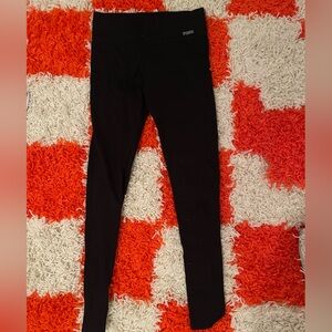 **SET OF 2** Victorias Secret PINK Ultimate Black Yoga Pants Size XS